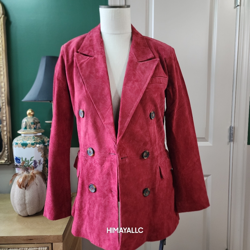 NWT! LEATHER! Blank NYC Stolen Kiss Blazer